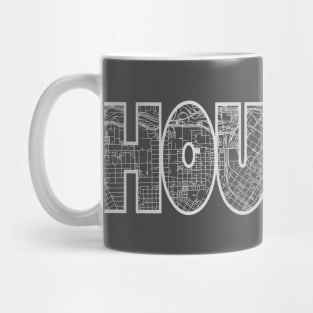 Houston Street Map Mug